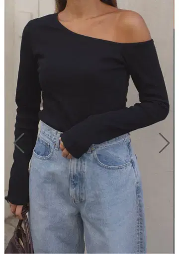 room306 원숄더 리브 바디수트