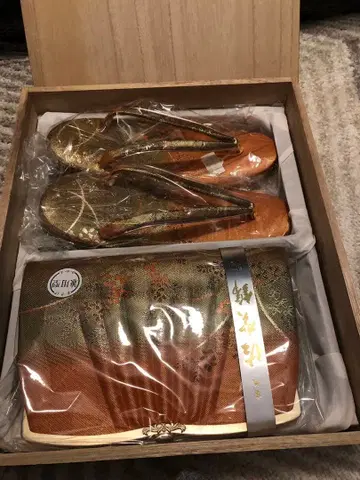 귀여운 새상품 미사용 럭셔리 조리 백 세트