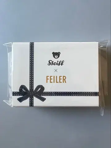 Steiff x FEILER 슈타이프 페일러 미사용 새상품