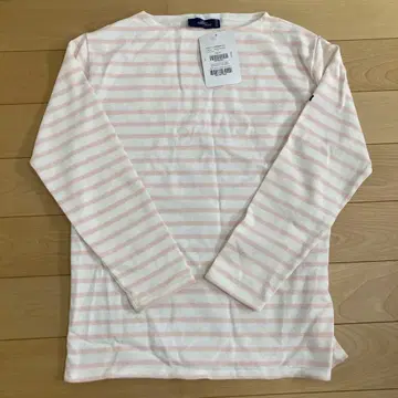 SAINT JAMES NEIGE/DRAGEE 보더 긴팔 T셔츠