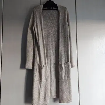 띠어리 롱 가디건