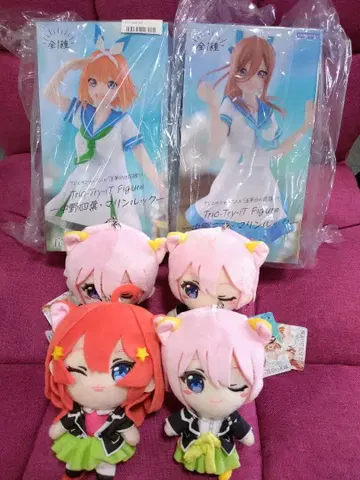 5등분의 신부 피규어 마스코트 6개 세트