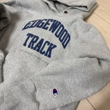 챔피온 champion 두툼한 후드티 그레이 후드티 맨투맨 M