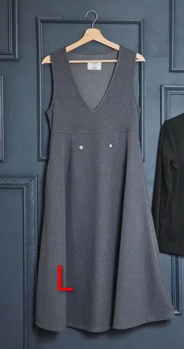 치하루 시마무라 원피스 미키 오버롤 스커트 L