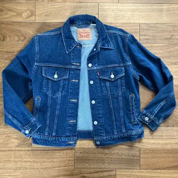 Levi's 다크 블루 데님 자켓 S 사이즈 리바이스 데님