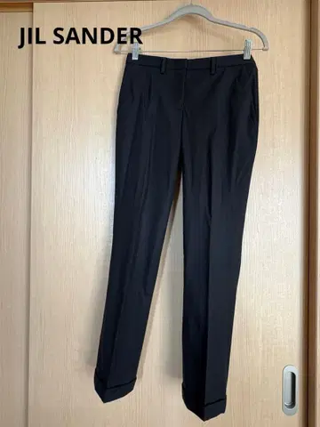 질샌더 블랙 슬랙스 팬츠 size32