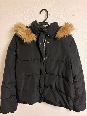 INGNI 퍼 블랙 다운 자켓