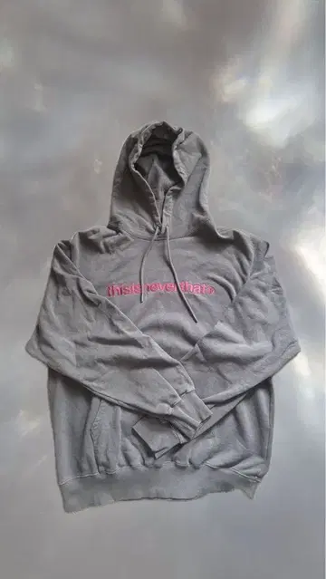thisisneverthat 그레이 후드티 M