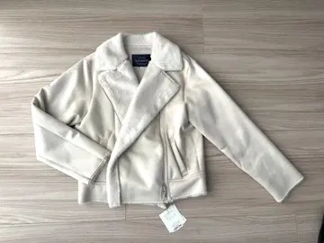 스웨이드 라이더 자켓