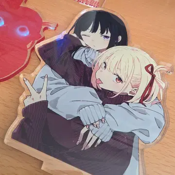 리코리스 리코일 전시회 레이어드 아크릴 스탠드