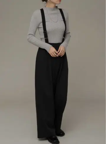 Sonny Label 서스펜더 팬츠 36 블랙