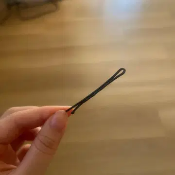 블랙 헤어핀 표준 사이즈