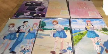 푸른상자 다이토 복권 E상 클리어 파일 스티커 컴프 치나츠 히나