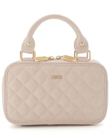 FURFUR 퀼팅 폰 홀더 핑크