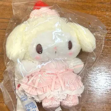 산리오 딸기 휘핑 케이크 마스코트 백참 마이멜로디