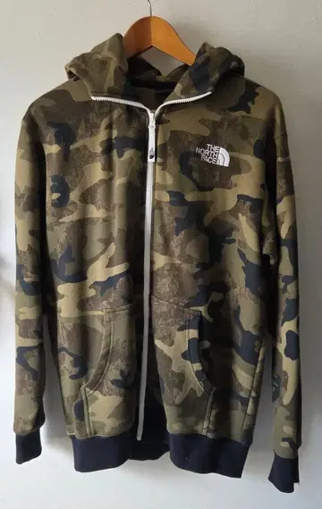 THE NORTH FACE 카모플라쥬 후드티 L 사이즈