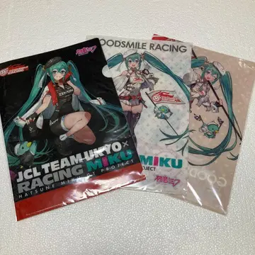 레이싱 미쿠 2023 Ver. 토리다모노 클리어 파일 3종