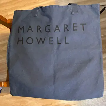 MARGARET HOWELL 네이비 토트백