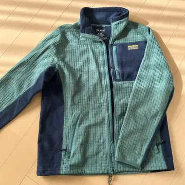 L.L.Bean 플리스 자켓 그린과 네이비 M