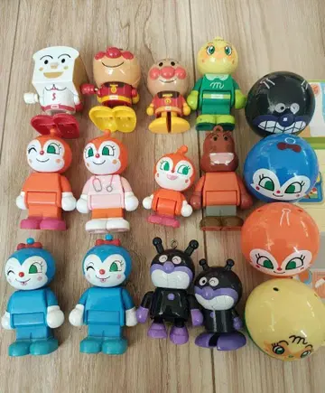 [ 새상품급 앙팡맨 인형 묶음 판매 ] 캡슐 공 블록 라보 캡슐 토이