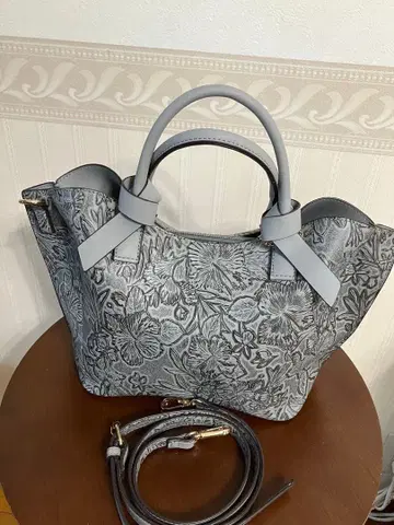 SALON de RUBAN 꽃무늬 숄더백