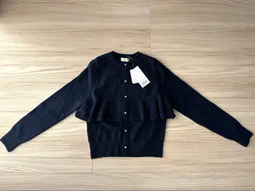 JUSGLITTY 네이비 긴팔 가디건