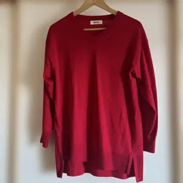 zucca 주카 울 니트 스웨터 빨간색 새상품급