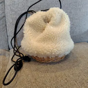 내추럴 바스켓백 린넨 원피스 보아 백 nestrobe ICHI