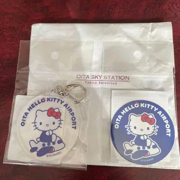 오이타 헬로키티 공항 한정판 키링, 스티커