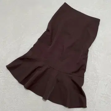 잉그 롱 머메이드 스커트 성인 페미닌 깔끔한 한국 Y2K F