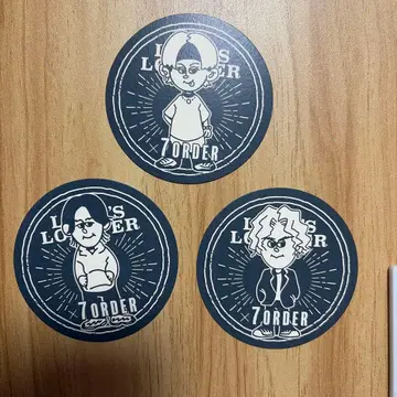 7ORDER x LUKE'S LOBSTER 코스터 3개 세트
