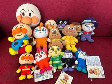 호빵맨 봉제 인형 세트