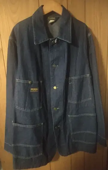 [ USA VINTAGE ] 오슈코슈 데님 커버올 40R 다크 네이비
