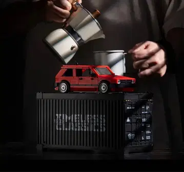 Timeless Classics 빨간색 자동차 모델 폭스바겐 골프