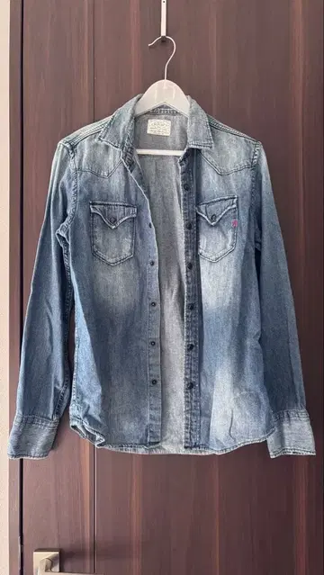 REPLAY 데님 셔츠