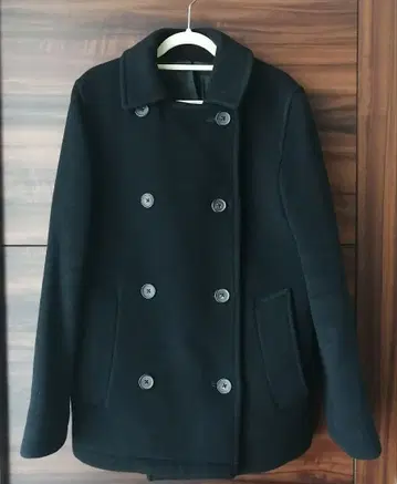 마가렛호웰 울 피코트 숏 캐시미어 사이즈 M 블랙