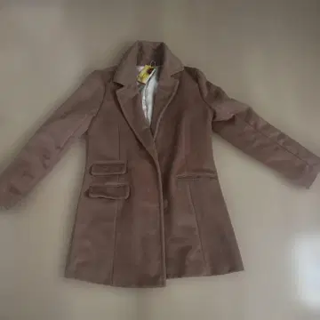 allamanda 브라운 체스터 코트 38