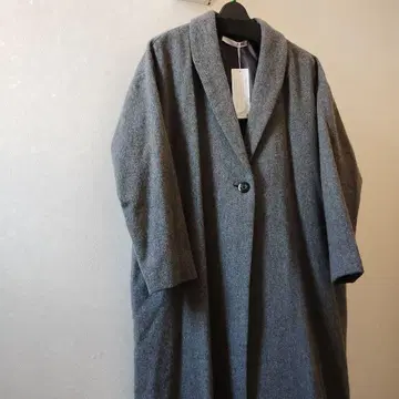 새상품 비슈오리 오버 사이즈 롱 코트