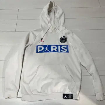 Jordan PARIS 로고 후드 부착 후드티