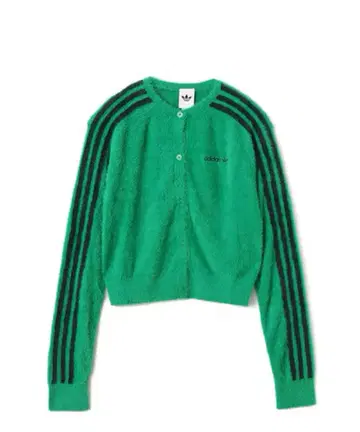 adidas 플러피 니트 가디건