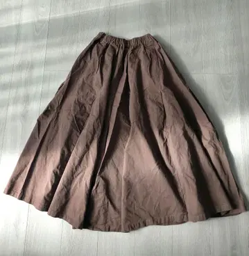 antiqua 극상 볼륨 디자인 턱 스커트