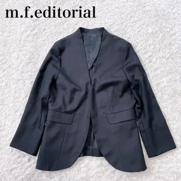 새상품급 MF 에디토리얼 노카라 자켓 수트 세탁 가능 최근 모델