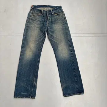 스트레이트 데님 블루