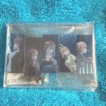 영화 5등분의 신부 애니마루! Blu-ray 예약 특전 아크릴 플레이트