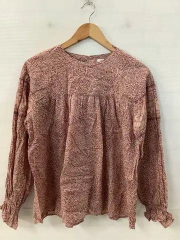 11.28 A171P 유니클로 x 안나수이 긴팔 티셔츠 페이즐리 무늬풍