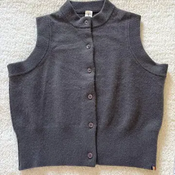 extreme cashmere 다크 그레이 베스트 M 사이즈