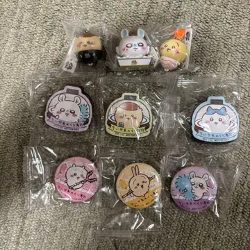 치이카와 쿠라스시 키링 마그넷 캔뱃지 하치와레 토끼