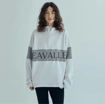 SEA VINTAGE SEAVALLEY 하프 집업 스웨트