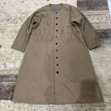 요건 레일 롱 코트