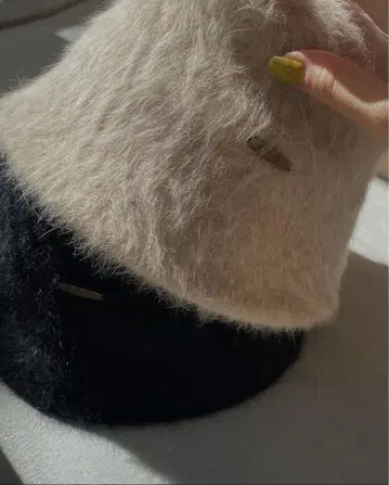 Ameri 아메리 샤기 버킷 햇 모자 모헤어